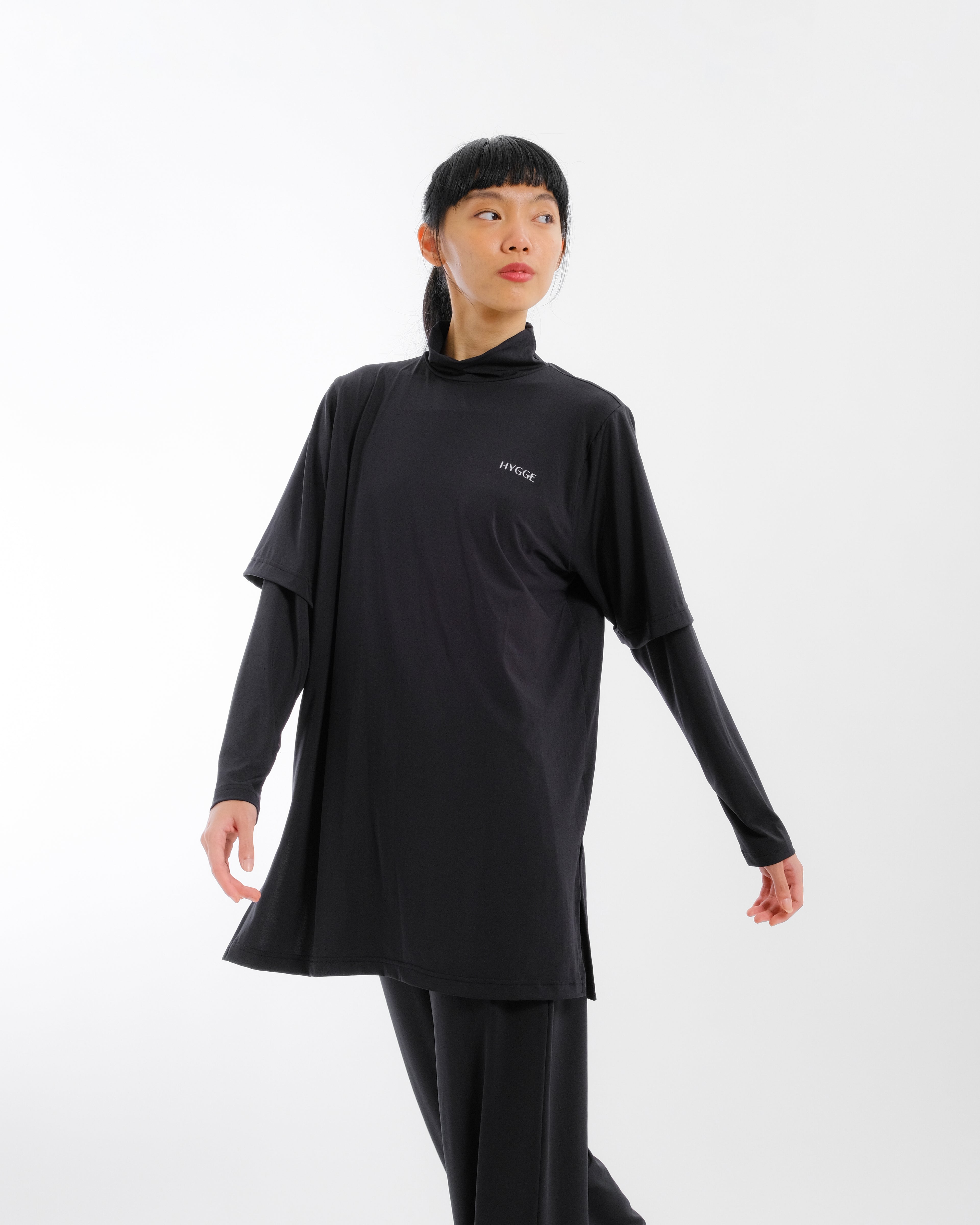 Anya Top Oversized 2-in-1