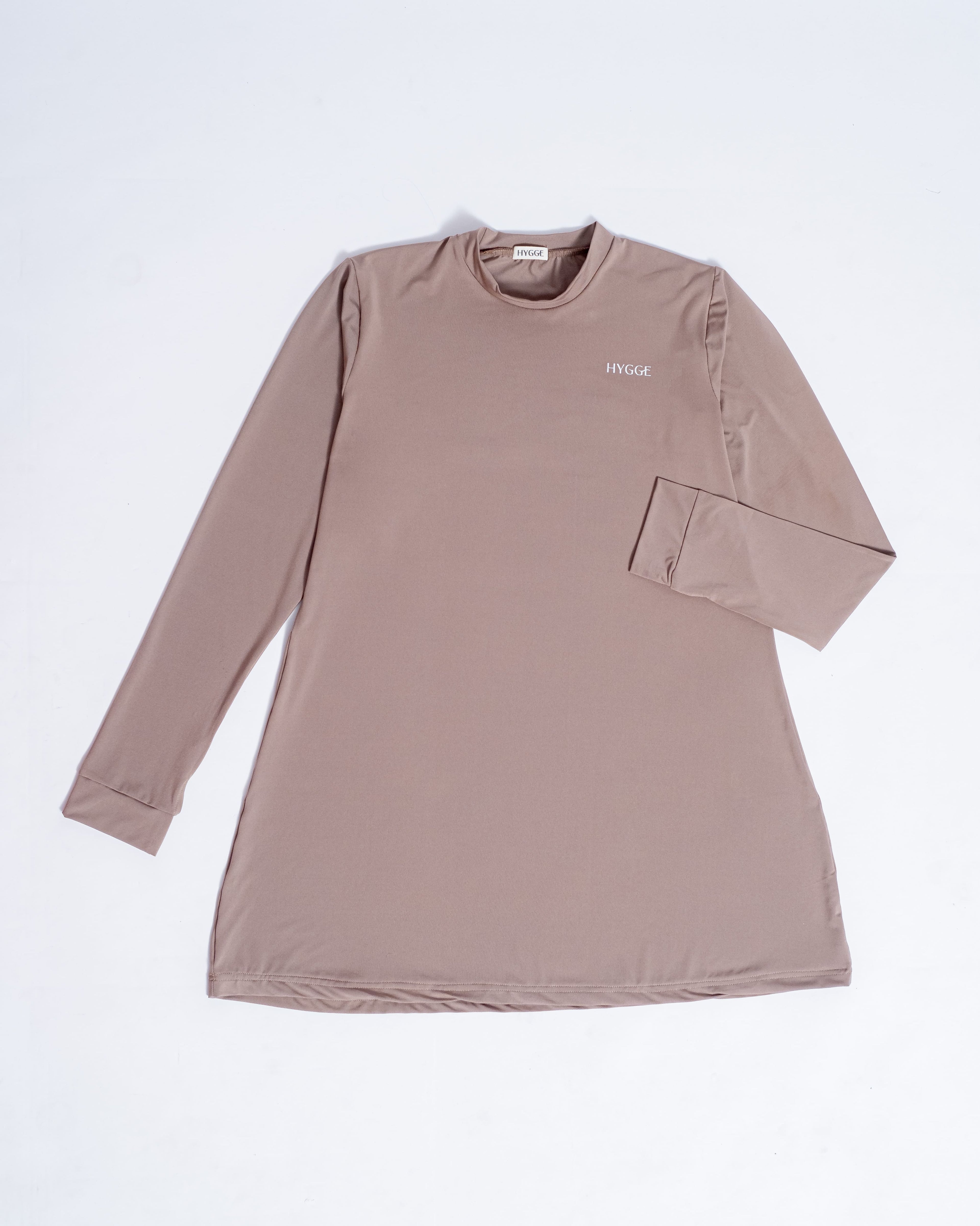 Yara Activewear - Kaos Olahraga Wanita Lengan Panjang, Polos, Adem & Nyaman