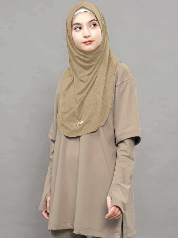 Lennie Hijab Zerofeel Knit - Hijab Nyaman, Bernapas, dan Stylish untuk Aktivitas Sehari-hari